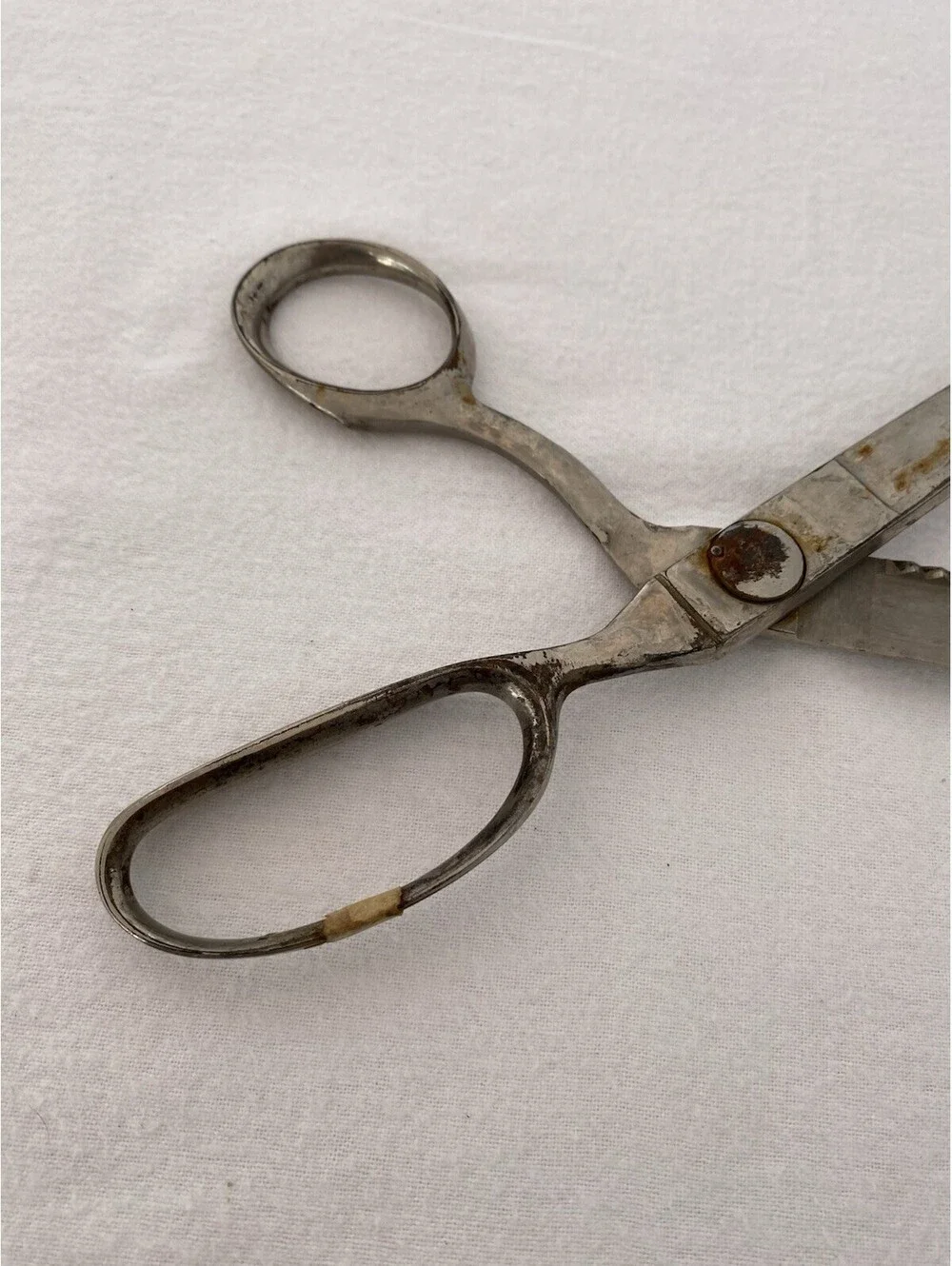 Vintage (1947-50) Wiss Pinking Scissors/shears Heavy Duty ZigZag Blade: USA